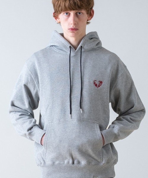 rehacer（レアセル）の「rehacer : Engage Heart HW Hoodie / エンゲージハート ヘヴィウェイト フーディー（パーカー・メンズ・グレー/ネイビー/ブラック・X-LARGE/LARGE/MEDIUM/SMALL）」の15枚目の写真