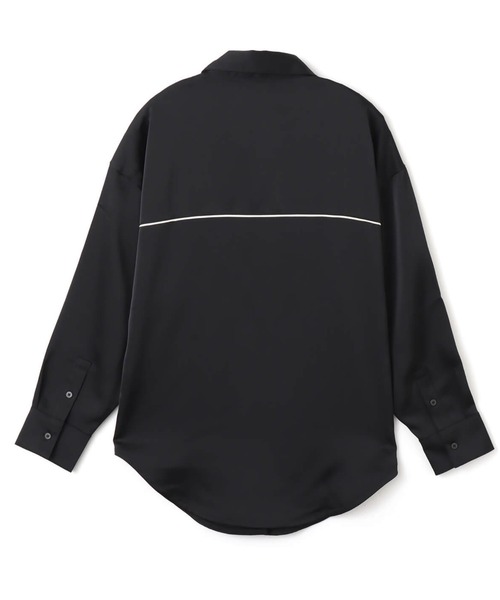 NIKE（ナイキ）の「NIKE AS W NSW OFFLN WVN STN LS TOP / ナイキ ウィメンズ NSW OFFLN ウーヴン STN L/S トップ 【SP】（シャツ/ブラウス・レディース・グリーン/ブラック・S/M/L）」の16枚目の写真