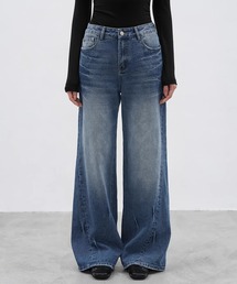 EIGHTHMONTH（エイスマンス）の「ウォッシュワイドデニム EM26s011【EIGHTHMONTH】【2026SS】（デニムパンツ）」