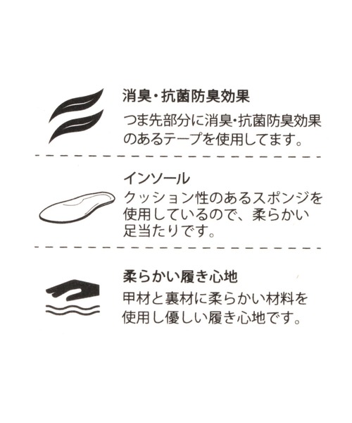 studio CLIP(スタディオクリップ)の「軽らくギャザースニーカー(スニーカー・レディース・ブラック/ベージュ・LARGE/MEDIUM)」の21枚目の写真