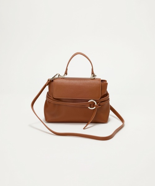EFOLE(エフォル)の「【ZOZO限定】Narrow belted shoulder bag/ナローベルトショルダーバッグ(ショルダーバッグ・レディース・キャメル/ブラック・FREE)」の14枚目の写真