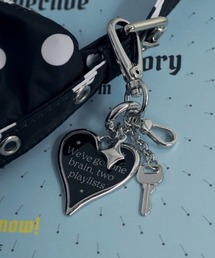 GOLDY(�S�[���f�B)�́yGOLDY�z�n�[�g�`���[�� ���b�Z�[�W�`���[�� �o�b�O���L�[�`���[�� 7260202(�L�[�z���_�[)