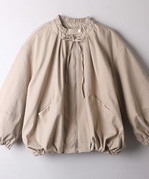 ＆soiree（アンドソワレ）の「ビックシルエットギャザーブルゾン（ブルゾン）」