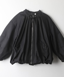 ビックシルエットギャザーブルゾン