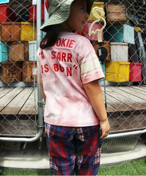 DENIM DUNGAREE（デニムダンガリー）の「Vintage Cotton Jersey 24 Tee（Tシャツ/カットソー・キッズ・ピンク・125/115/105）」の4枚目の写真