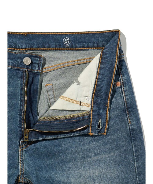 Levi's(リーバイス)の「Levi's/リーバイス COOLコレクション 505(TM) レギュラーフィット ジーンズ ミディアムインディゴ(デニムパンツ・メンズ・ダークインディゴブルー・W36 L32/W34 L32/W33 L32/W32 L32/W31 L32/W30 L32/W29 L32/W28 L32)」の9枚目の写真
