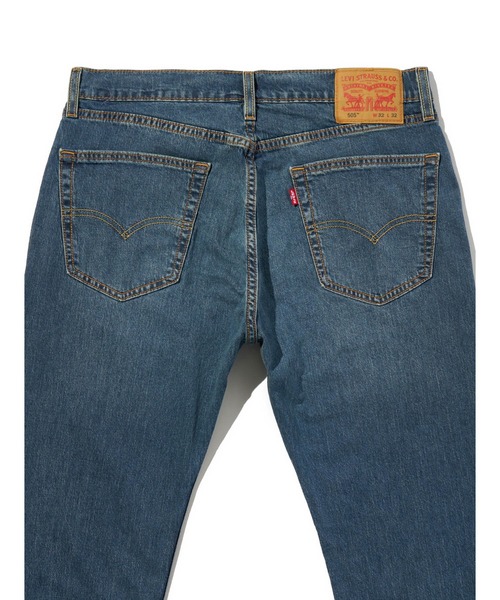 Levi's(リーバイス)の「Levi's/リーバイス COOLコレクション 505(TM) レギュラーフィット ジーンズ ミディアムインディゴ(デニムパンツ・メンズ・ダークインディゴブルー・W36 L32/W34 L32/W33 L32/W32 L32/W31 L32/W30 L32/W29 L32/W28 L32)」の10枚目の写真