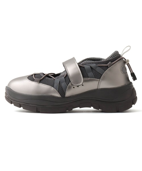 ROCKFISH WEATHERWEAR（ロックフィッシュウェザーウェア）の「ROCKFISH WEATHERWEAR BRYN VELCRO SNK / ブリンベロクロ スニーカー（スニーカー・レディース・シルバーグレー・25.0cm/24.5cm/24.0cm/23.5cm/23.0cm）」の3枚目の写真