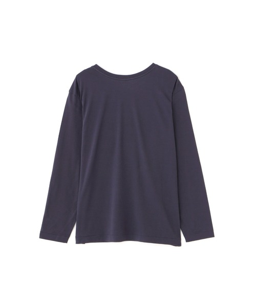 MARGARET HOWELL（マーガレットハウエル）の「SUPERFINE COTTON JERSEY TOP（Tシャツ/カットソー・レディース・ライトグレー・FREE）」の8枚目の写真