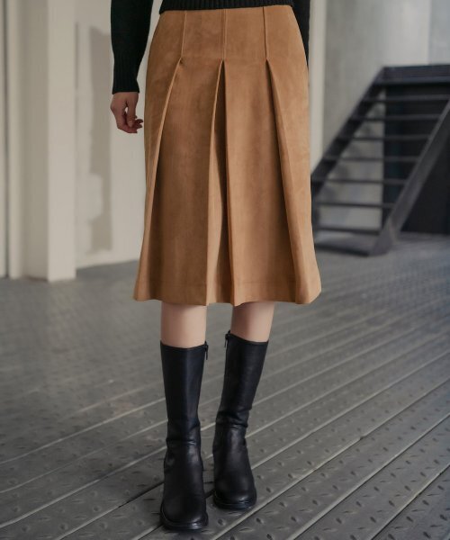 HARDCORE HAPPINESS(ハードコアハピネス)の「SUEDE PLEATS SKIRT(スカート・レディース・その他・M/S)」の8枚目の写真