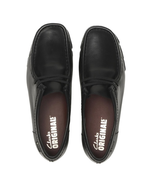 Clarks(クラークス)の「W WALLABEE GTX 26181118(モカシン/デッキシューズ・レディース・ブラック・3/6/5h/5/4h/4/3h)」の4枚目の写真