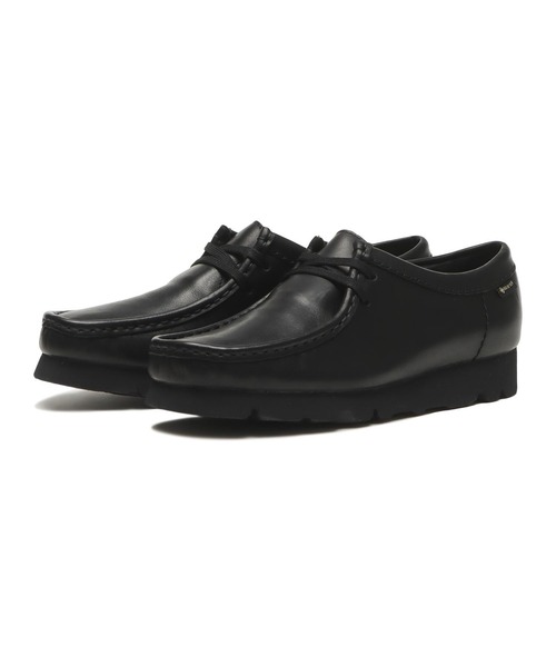 Clarks(クラークス)の「W WALLABEE GTX 26181118(モカシン/デッキシューズ・レディース・ブラック・3/6/5h/5/4h/4/3h)」の3枚目の写真