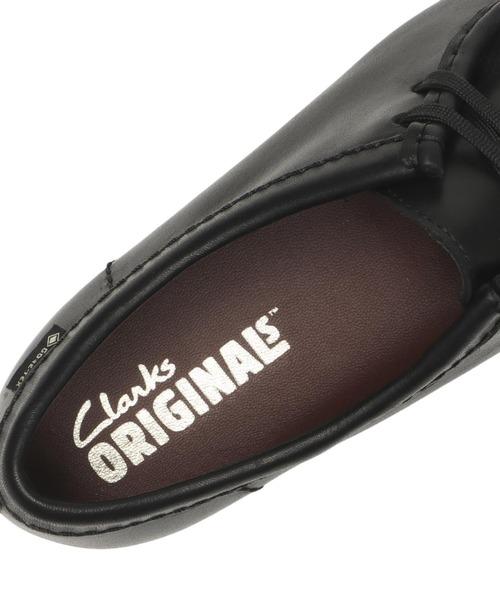 Clarks(クラークス)の「W WALLABEE GTX 26181118(モカシン/デッキシューズ・レディース・ブラック・3/6/5h/5/4h/4/3h)」の6枚目の写真