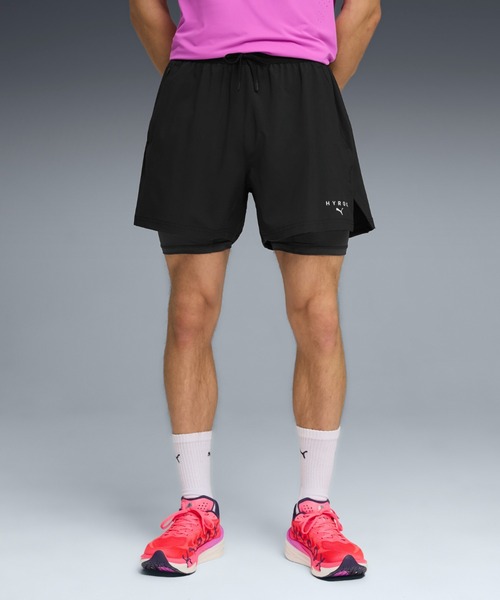 新品タグ付 PUMA × HYROX 2in1 ショーツ 未使用 セール】PUMA プーマ メンズ トレーニング PUMA x HYROX 2IN1 ショーツ