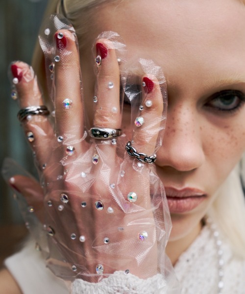 DTYYPE（ドタイプ）の「インレイドストーンリング（リング・レディース・シルバー・11）」の4枚目の写真