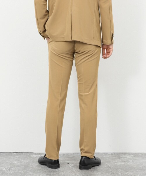 Stutostein Nolley's（シュテットシュタインノーリーズ）の「《ビジカジ/セットアップ対応》ストレッチコードピケ パンツ 26SS（その他パンツ・メンズ・オリーブ/ブラック/ベージュ/ダークネイビー・M/S/XL/L）」の11枚目の写真