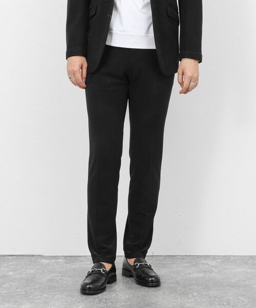 Stutostein Nolley's（シュテットシュタインノーリーズ）の「《ビジカジ/セットアップ対応》ストレッチコードピケ パンツ 26SS（その他パンツ・メンズ・オリーブ/ブラック/ベージュ/ダークネイビー・M/S/XL/L）」の18枚目の写真