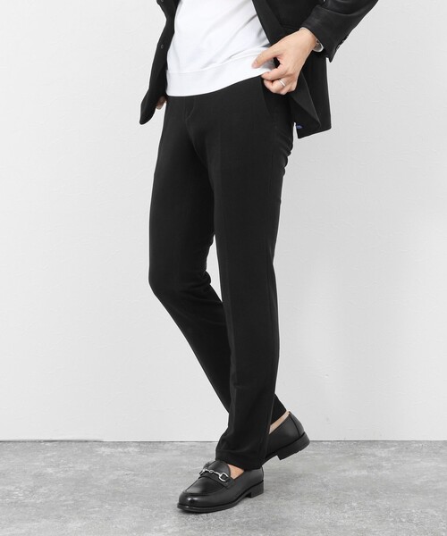 Stutostein Nolley's（シュテットシュタインノーリーズ）の「《ビジカジ/セットアップ対応》ストレッチコードピケ パンツ 26SS（その他パンツ・メンズ・オリーブ/ブラック/ベージュ/ダークネイビー・M/S/XL/L）」の21枚目の写真