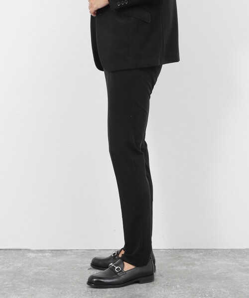 Stutostein Nolley's（シュテットシュタインノーリーズ）の「《ビジカジ/セットアップ対応》ストレッチコードピケ パンツ 26SS（その他パンツ・メンズ・オリーブ/ブラック/ベージュ/ダークネイビー・M/S/XL/L）」の22枚目の写真