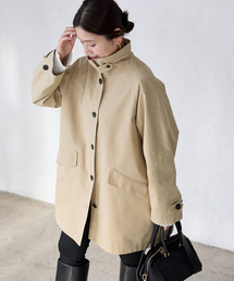 JOURNAL STANDARD（ジャーナルスタンダード）の「コットンステンカラーミディコート（ステンカラーコート）」
