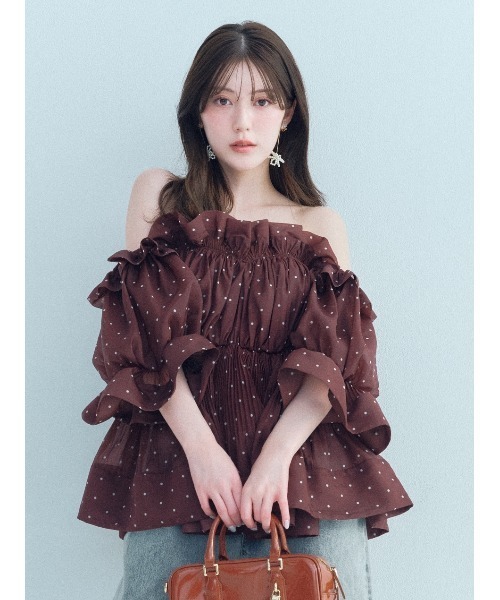 SNIDEL(スナイデル)の「パールビーズバリエピアス(ピアス(両耳用)・レディース・A/B/C・F)」の14枚目の写真