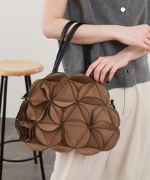 crossi（クロッシー）の「花モチーフボンディング2WAYバッグ（ショルダーバッグ）」