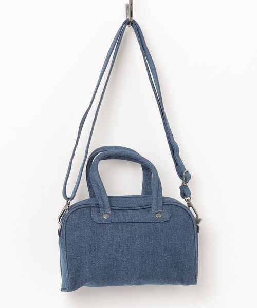 adidas(アディダス)の「アディカラー ミニ ボウリング バッグ デニム / アディダスオリジナルス adidas Originals(ショルダーバッグ・メンズ・ブルー・FREE)」の7枚目の写真