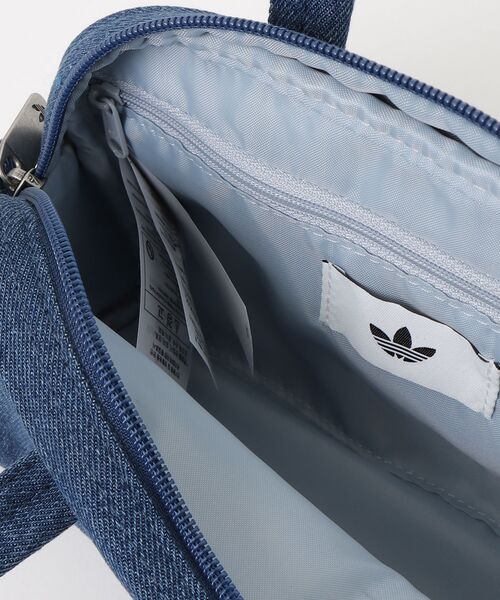 adidas(アディダス)の「アディカラー ミニ ボウリング バッグ デニム / アディダスオリジナルス adidas Originals(ショルダーバッグ・メンズ・ブルー・FREE)」の9枚目の写真