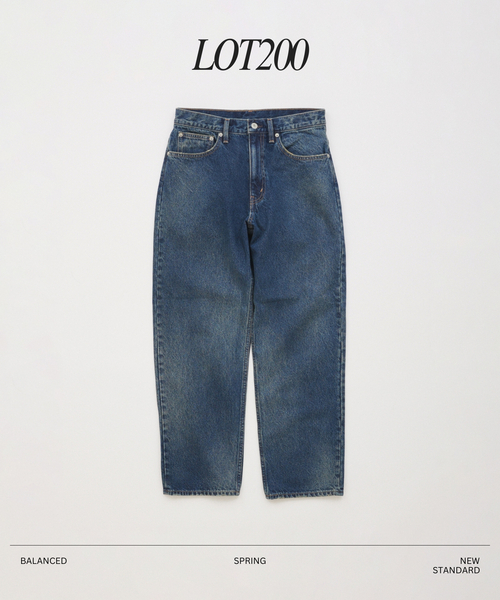 JOURNAL STANDARD（ジャーナルスタンダード）の「ストレート デニム パンツ LOT200（デニムパンツ・メンズ・ブラック系その他/コバルトブルー・SMALL/MEDIUM/LARGE）」の2枚目の写真