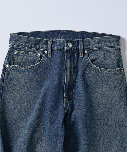 JOURNAL STANDARD（ジャーナルスタンダード）の「ストレート デニム パンツ LOT200（デニムパンツ・メンズ・ブラック系その他/コバルトブルー・SMALL/MEDIUM/LARGE）」の4枚目の写真