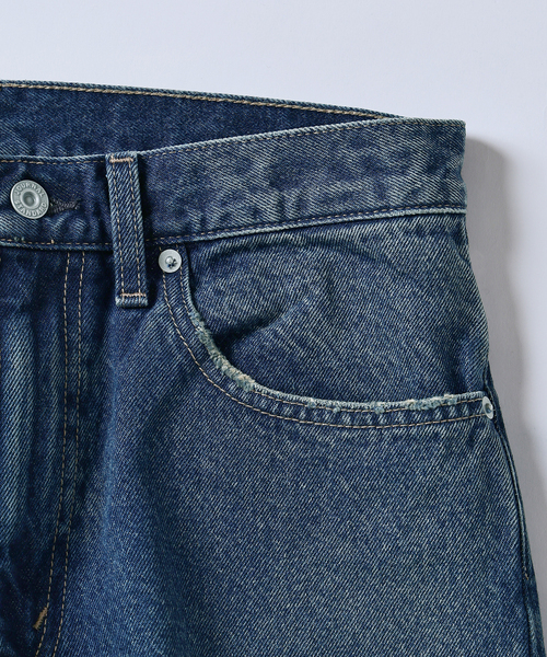 JOURNAL STANDARD（ジャーナルスタンダード）の「ストレート デニム パンツ LOT200（デニムパンツ・メンズ・ブラック系その他/コバルトブルー・SMALL/MEDIUM/LARGE）」の6枚目の写真