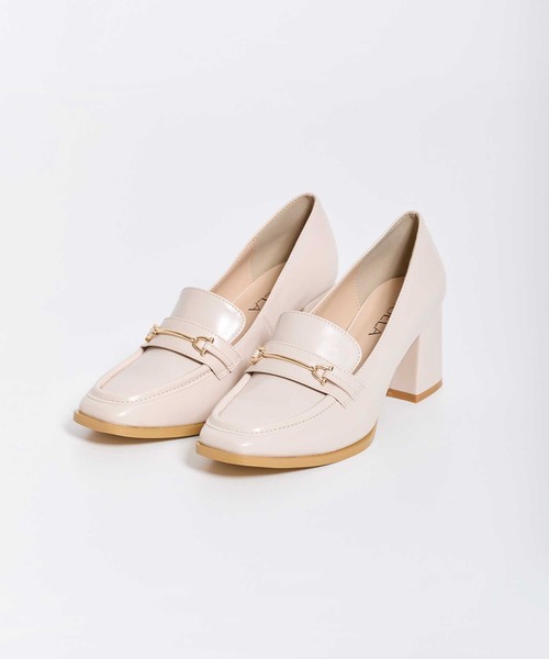 NOELA（ノエラ）の「スクエアビットローファー（ローファー・レディース・ブラック/ブラウン/ベージュ・S/M/L）」の3枚目の写真