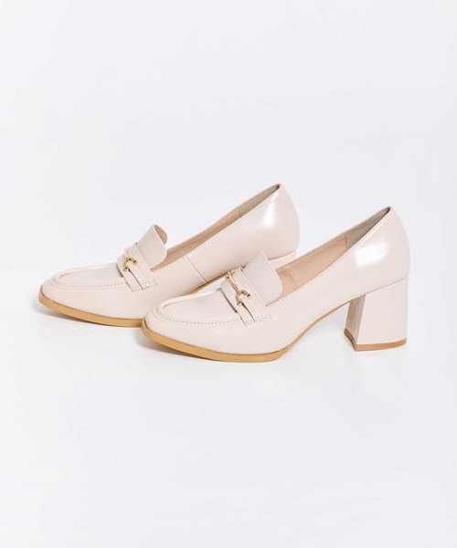 NOELA（ノエラ）の「スクエアビットローファー（ローファー・レディース・ブラック/ブラウン/ベージュ・S/M/L）」の4枚目の写真