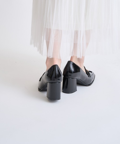 NOELA（ノエラ）の「スクエアビットローファー（ローファー・レディース・ブラック/ブラウン/ベージュ・S/M/L）」の8枚目の写真