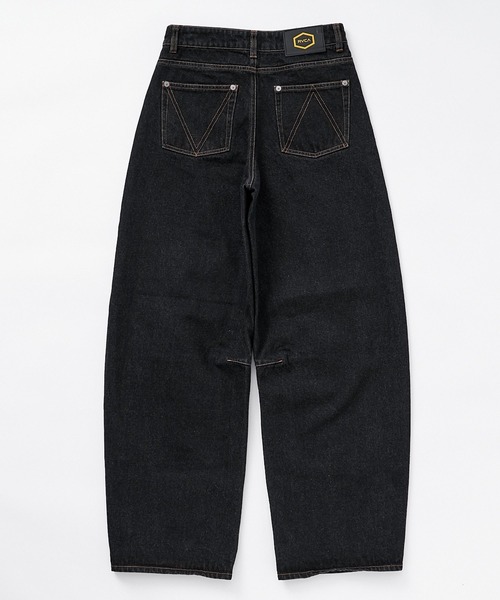 RVCA(ルーカ)の「RVCA ウィメンズ RECESSION DENIM PANT デニムパンツ 【2026年春夏モデル】(デニムパンツ・レディース・ホワイト/ライトブルー・SMALL/MEDIUM/LARGE)」の8枚目の写真