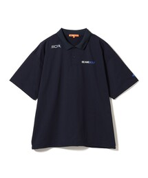 BEAMS GOLF（ビームスゴルフ）の「ORANGE LABEL   USシリーズ SQR ビッグシルエットポロシャツ(吸水速乾・UVカット)（ポロシャツ）」