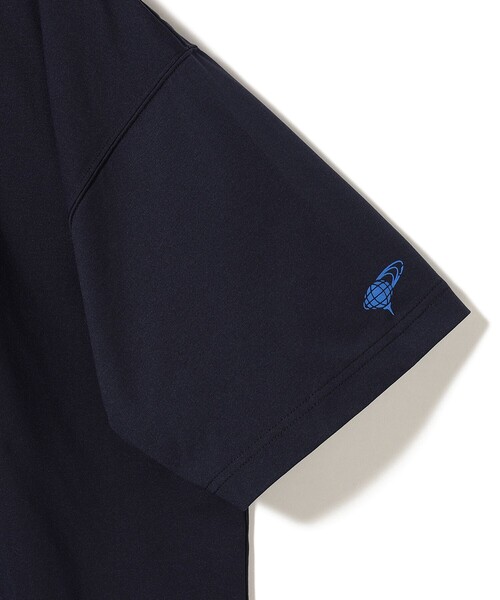 BEAMS GOLF（ビームスゴルフ）の「ORANGE LABEL / USシリーズ SQR ビッグシルエットポロシャツ（吸水速乾・UVカット）（ポロシャツ・メンズ・ホワイト/ブラック/ネイビー・S/XL/L/M）」の7枚目の写真