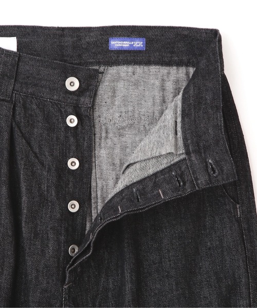 MHL.（エムエイチエル）の「CANTON BLACK LIGHT DENIM（デニムパンツ・レディース・ブラック・28/27/26）」の5枚目の写真
