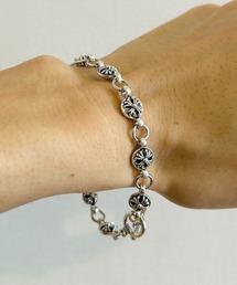 BEATJIVE（ビートジャイブ）の「クロスモチーフ ブレスレット シルバー メンズ（ブレスレット）」