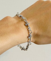 BEATJIVE（ビートジャイブ）の「クロスモチーフ ブレスレット シルバー メンズ（ブレスレット）」