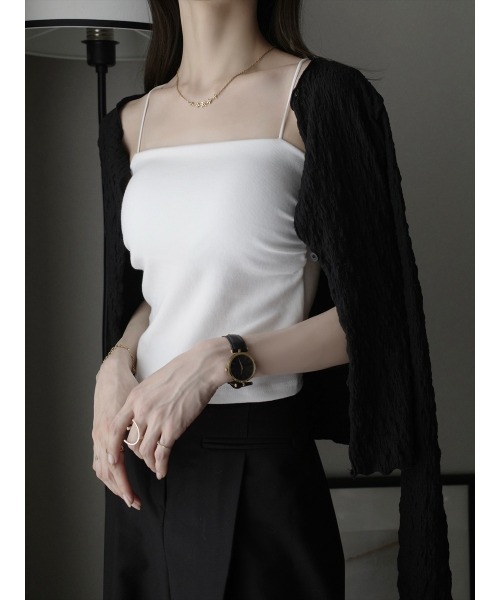 CLANE（クラネ）の「SHEER DRAPE BODYSUITS（その他トップス）」 - WEAR