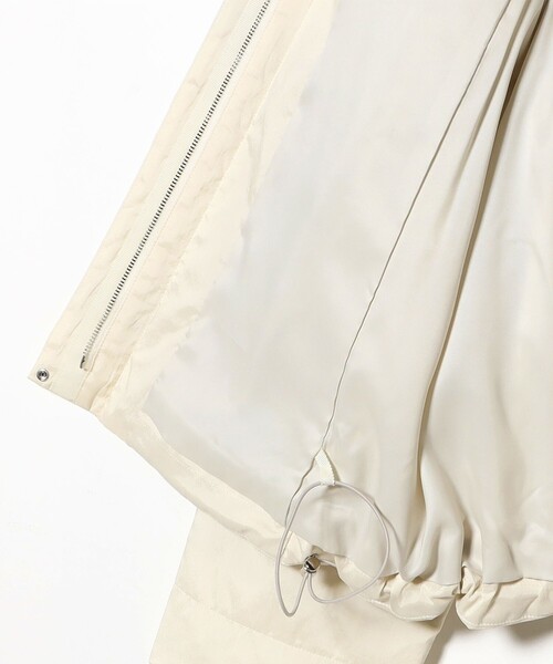 Demi-Luxe BEAMS（デミルクス ビームス）の「パディング ジップ ブルゾン（ブルゾン・レディース・ホワイト系その他5/ブラック・36/38）」の12枚目の写真