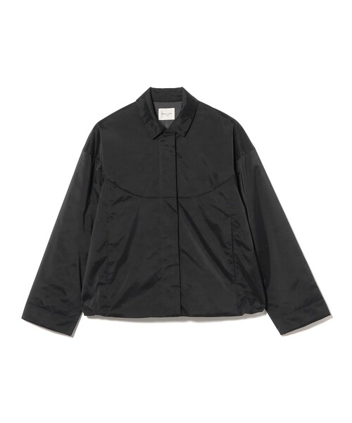 Demi-Luxe BEAMS（デミルクス ビームス）の「パディング ジップ ブルゾン（ブルゾン・レディース・ホワイト系その他5/ブラック・36/38）」の4枚目の写真