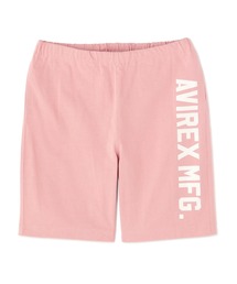 《WEB&DEPOT限定》VERTICAL LOGO SHORT PANTS / ロゴ ショーツ / AVIREX / アヴィレックス