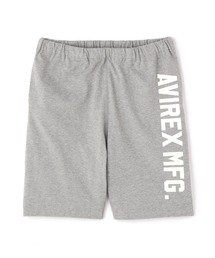AVIREX（アヴィレックス）の「《WEB&DEPOT限定》VERTICAL LOGO SHORT PANTS / ロゴ ショーツ / AVIREX / アヴィレックス（スウェットパンツ）」