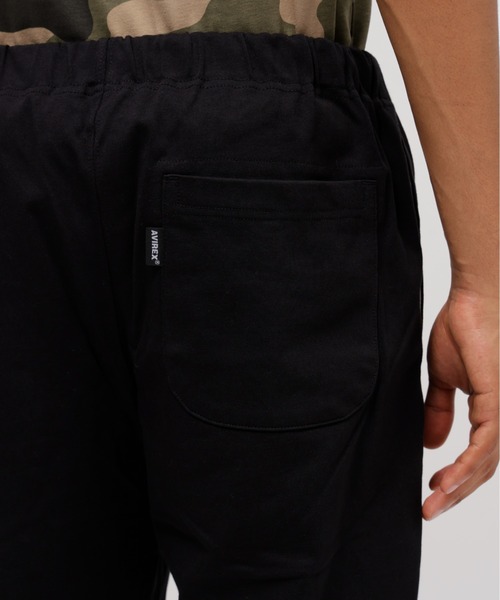AVIREX（アヴィレックス）の「《WEB&DEPOT限定》VERTICAL LOGO SHORT PANTS / ロゴ ショーツ / AVIREX / アヴィレックス（スウェットパンツ・メンズ・グリーン系カモフラージュ/ライトグレー/ピンク/グレー系カモフラージュ/ブラック・XX-LARGE/X-LARGE/LARGE/MEDIUM/SMALL）」の13枚目の写真