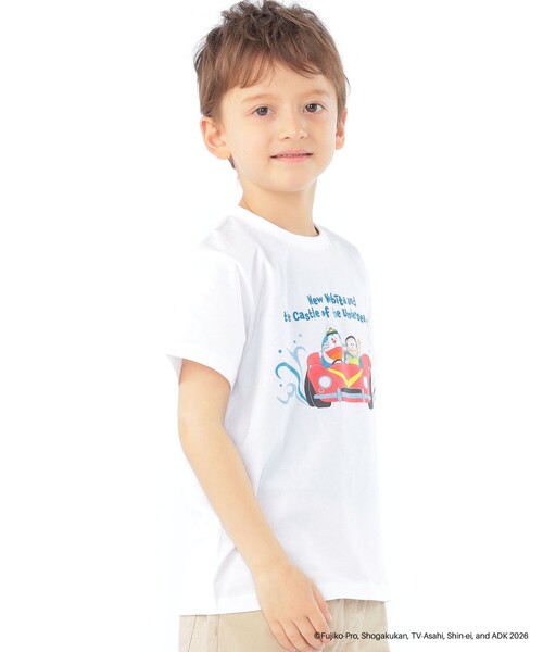 SHIPS(シップス)の「SHIPS KIDS:100~130cm /<映画ドラえもん 新・のび太の海底鬼岩城> Tシャツ(Tシャツ/カットソー・キッズ・ライトブルー/ネイビー/ホワイト・100/110/120/130)」の6枚目の写真