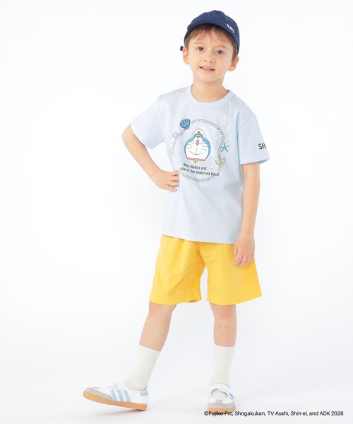 SHIPS(シップス)の「SHIPS KIDS:100~130cm /<映画ドラえもん 新・のび太の海底鬼岩城> Tシャツ(Tシャツ/カットソー・キッズ・ライトブルー/ネイビー/ホワイト・100/110/120/130)」の13枚目の写真