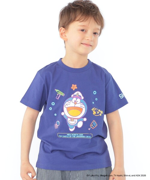 SHIPS(シップス)の「SHIPS KIDS:100~130cm /<映画ドラえもん 新・のび太の海底鬼岩城> Tシャツ(Tシャツ/カットソー・キッズ・ライトブルー/ネイビー/ホワイト・100/110/120/130)」の16枚目の写真
