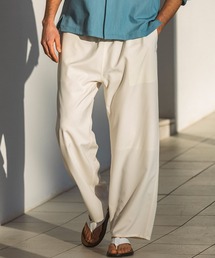 1PIU1UGUALE3  RELAX （ウノピゥウノウグァーレトレ リラックス）の「1PIU1UGUALE3 RELAX(ウノピゥウノウグァーレトレ リラックス)サマードレープ ワイドパンツ   WEB・直営店限定（その他パンツ）」